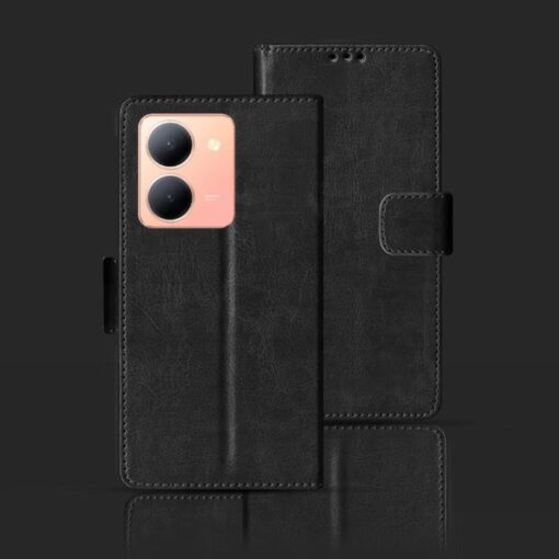 Vivo Y78 5G foloding cover | Y78 5G foloding cover | Black