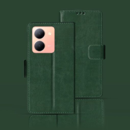 Vivo Y78 5G flip case | Y78 5G flip case | Green