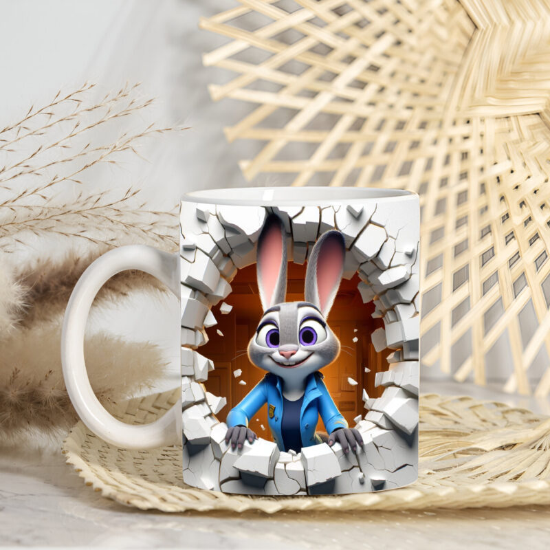 Zootopia Judy Hopps Best Design Mug | Zootopia Judy Hopps Print on Mug