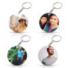 Personalized Keychain Custom Photo Round Keychain