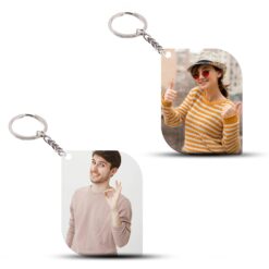 Personalized Keychain Custom Photo Premium Keychain