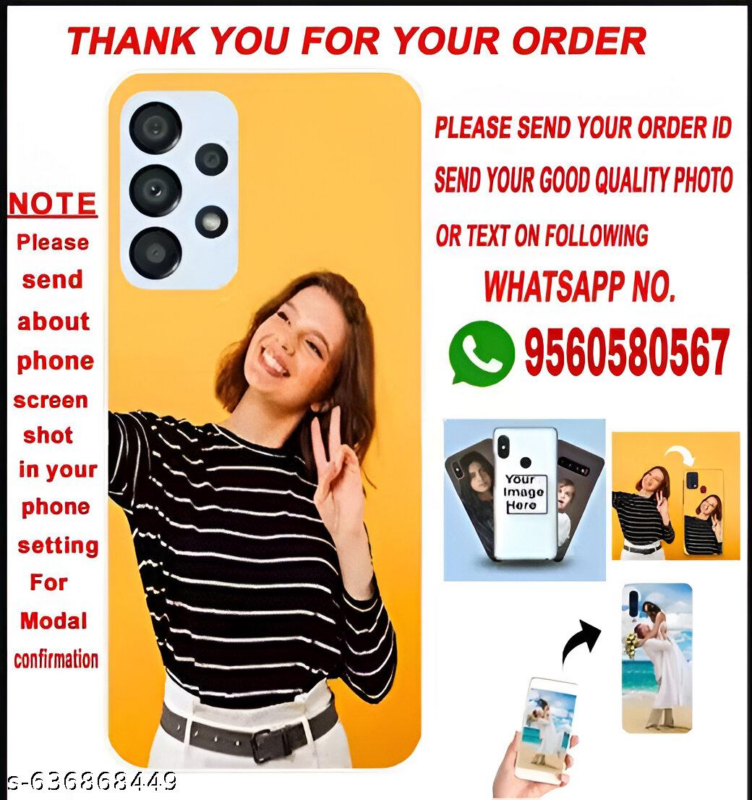 KaLua Mall Customized Back Cover , Photo print Cover HD Printed